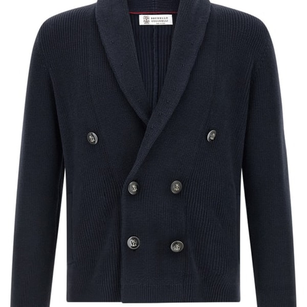 Darveys Brunello Cucinelli Blue Button Cardigan Review