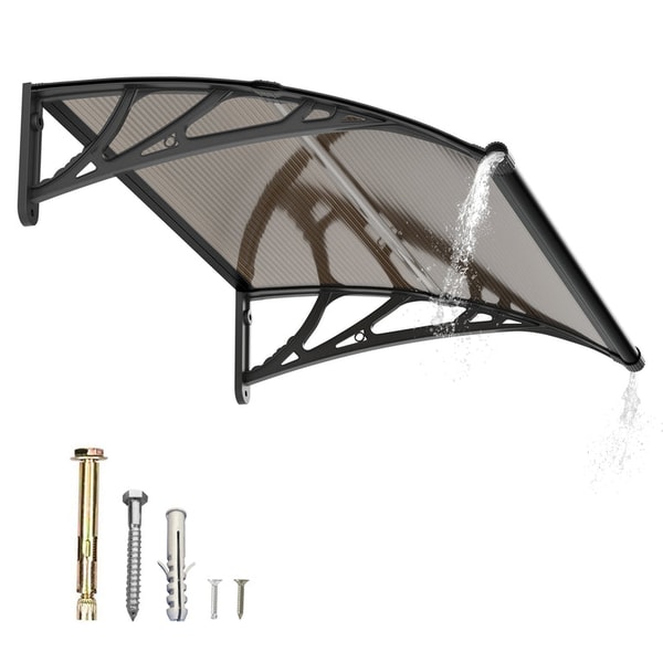 Dawninghome Window Awning Polycarbonate Hollow Sheet Review