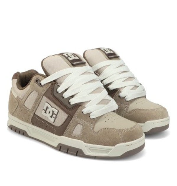 DC Shoes Stag M&auml;nner Beige Lederschuhe Bewertungen