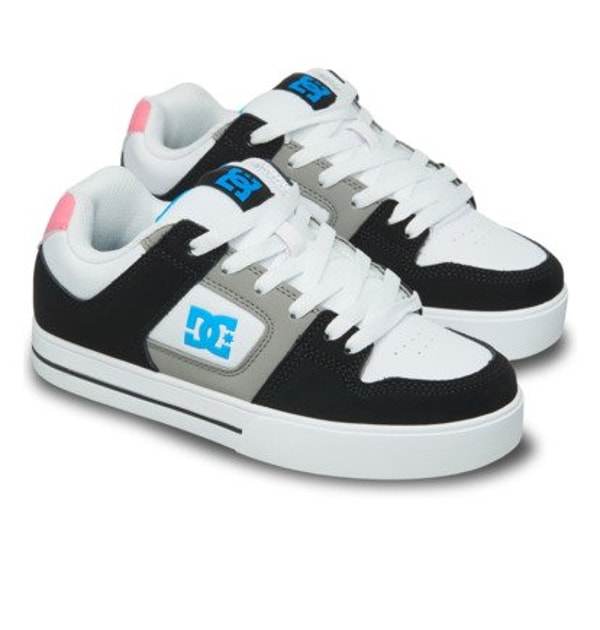 DC Shoes Pure Frauen Schwarz Lederschuhe Bewertungen