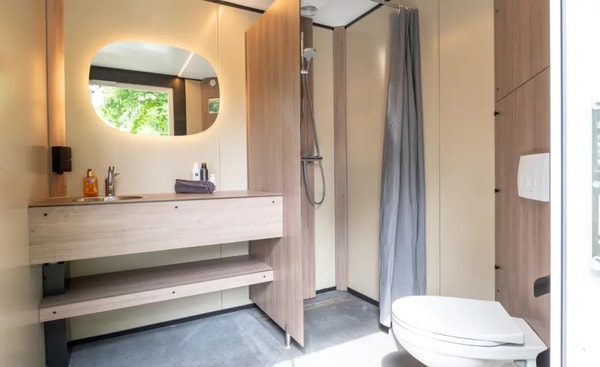 De Pampel Kampeerplaats met priv&eacute;-sanitair Beoordeling