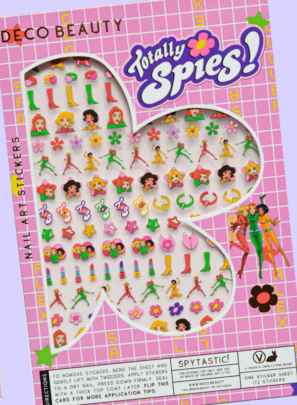 Deco Beauty SPYTASTIC! Nail Art Sticker Review