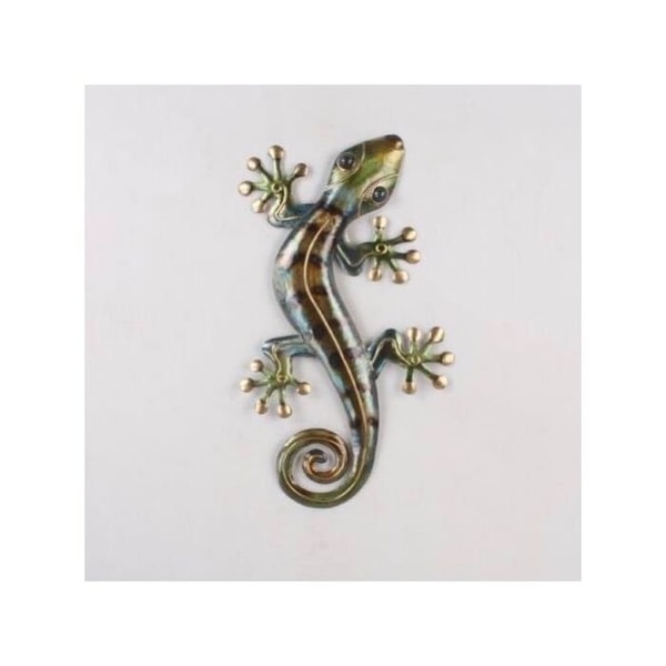 DecoAction Wanddecoratie Gekko gekleurd Review