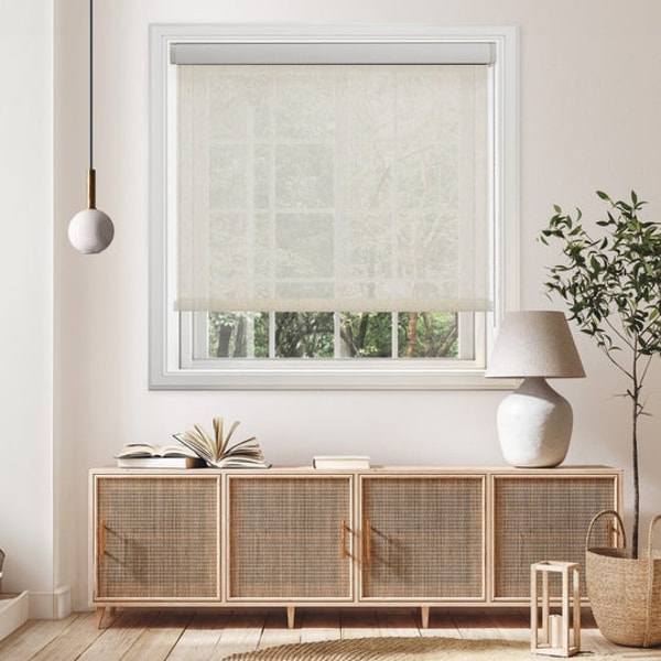 Deconovo Clara Linen Light Filtering Roller Blinds Review