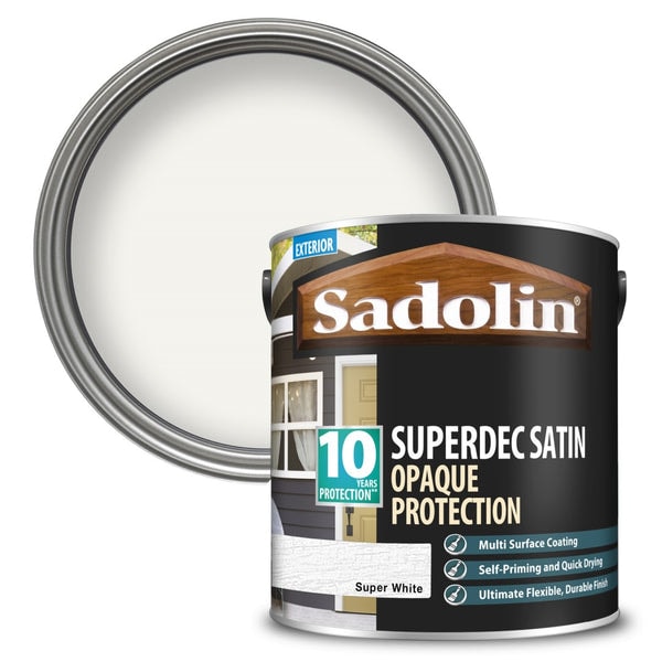 Decorating Centre Online Sadolin Superdec Satin Opaque Wood Protection Review
