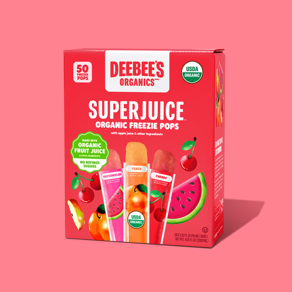 DeeBee's Organics SuperJuice Freezie Pops Review