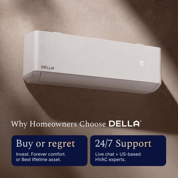 DELLA Optima Pro Series 12000 BTU 25 SEER2 Review