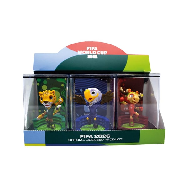 DelSol Figuras Sunny FIFA World Cup 2026 3 Piezas Rese&ntilde;a