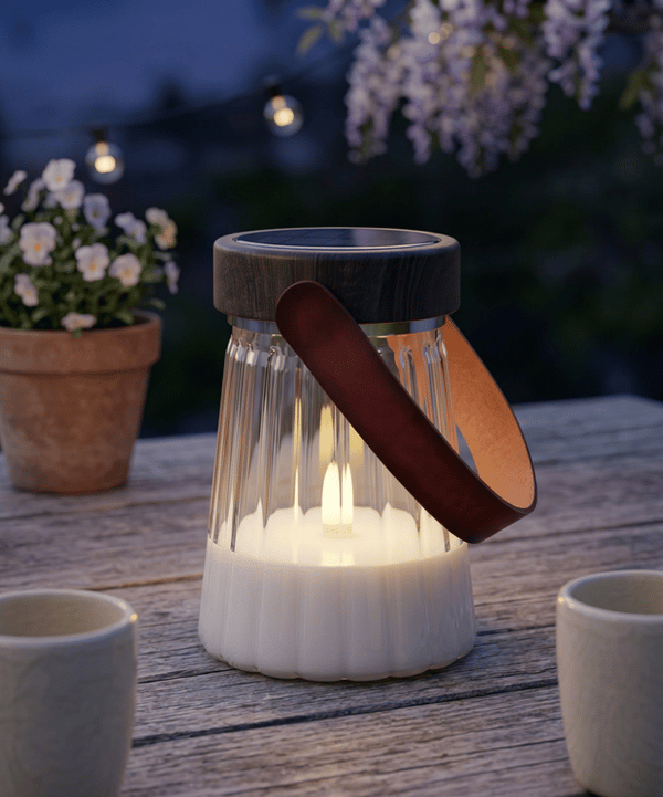 Deluxe Homeart LED Lanterne en verre 13 cm Avis