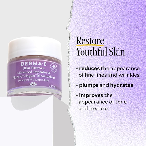 Derma E Advanced Peptides & Flora-Collagen Moisturizer Review