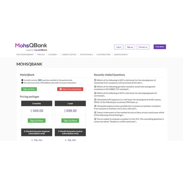 DermQBank MohsQBank Review
