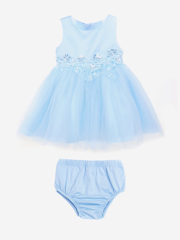 Designer Childrenswear iAMe Baby Girls Starlight Dress in Blue Review
