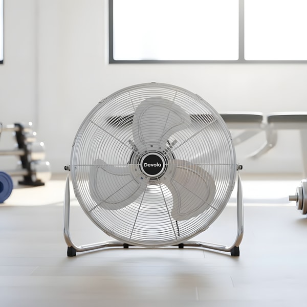 Devola High Power 80W 3 Speed 20-inch DC Floor Fan - Chrome - DV20FFC Review