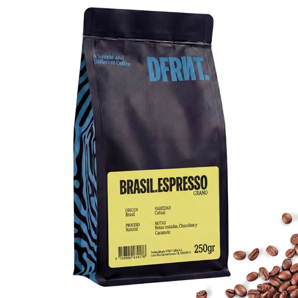 DFRNT.COFFEE DFRNT.BRASIL ESPRESSO Rese&ntilde;a