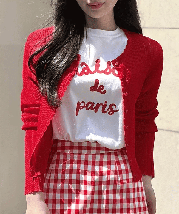 DHOLIC ラウンドネックプリントTシャツ レビュー