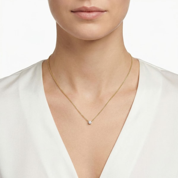 Diamond Club Round Solitaire Pendant Necklace Review