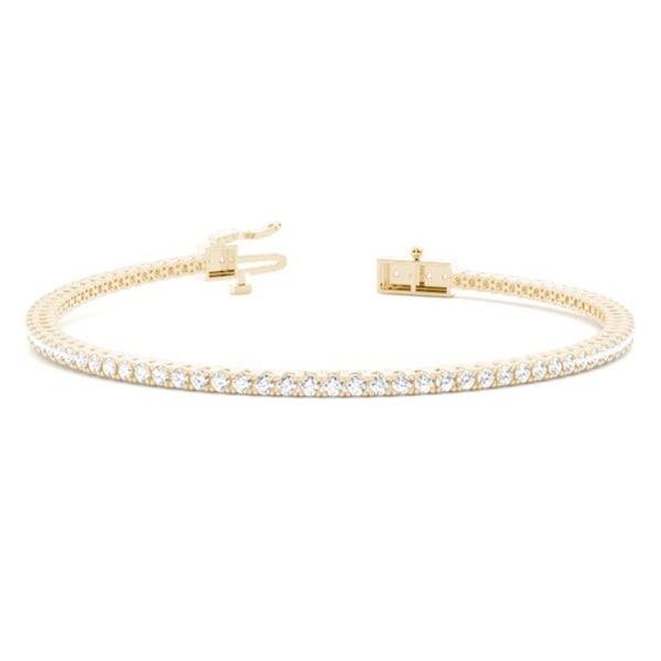 Diamonds Factory 4 Prong Setting Tennis Bracelet Review