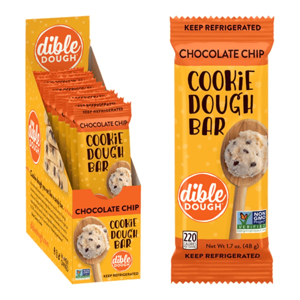 Dible Dough Chocolate Chip Cookie Dough Bars Review