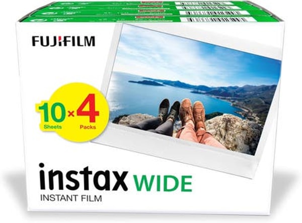 FUJIFILM INSTAX WIDE White Film 40 Pack Review