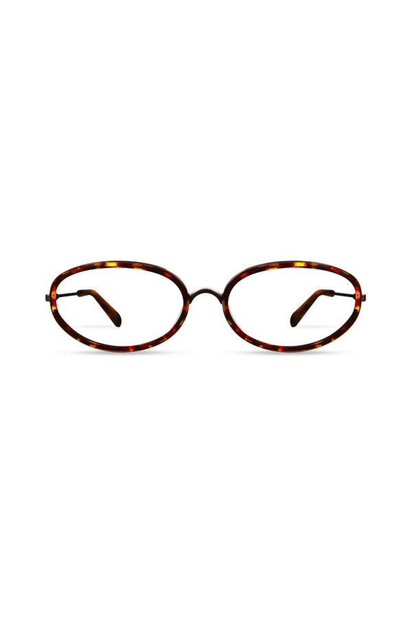 DIMA EYEWEAR Solis Black/Dark Tortoise Frame Glasses Avis