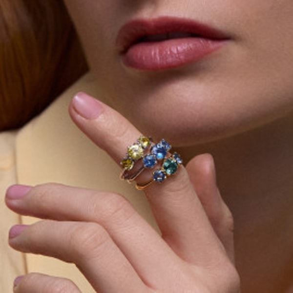 DINNY HALL Elyhara Medium Trilogy Sapphire Ring Reviews
