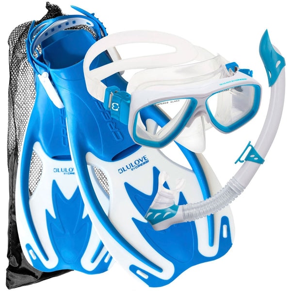 DIP 'N DIVE Cressi Junior Rocks Mask Fin Snorkel Set Review