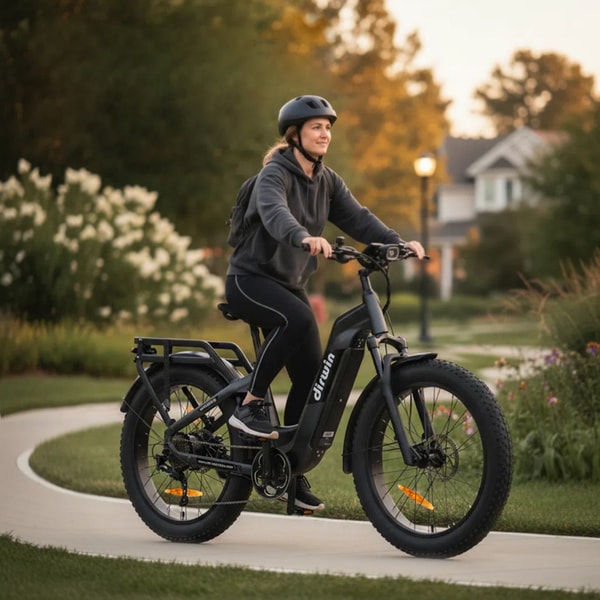 Dirwin Bikes Pioneer 2 Long Range Fat Tire Electric Bike Review