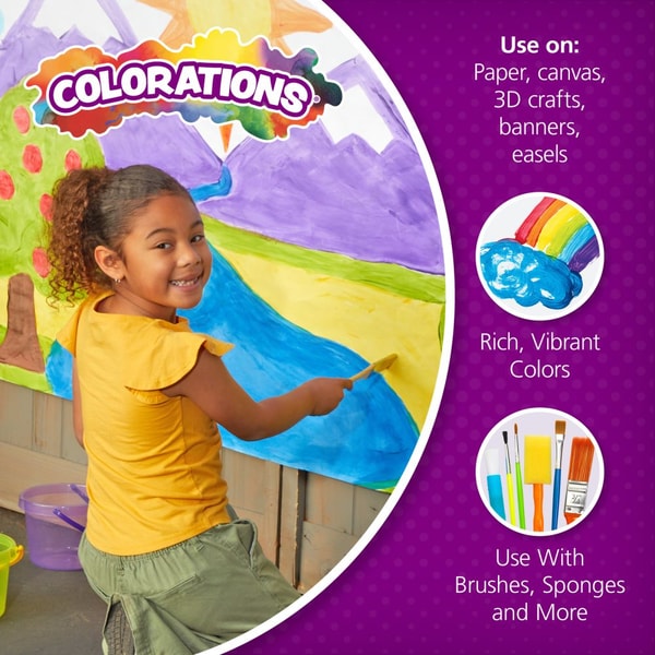Discount School Supply Colorations Tempera Paint Review