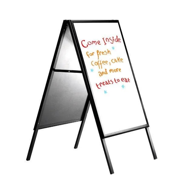 Displays Market 22"w x 28"h Write On A Frame Board Black Frame White Dry-wipe Surface Review