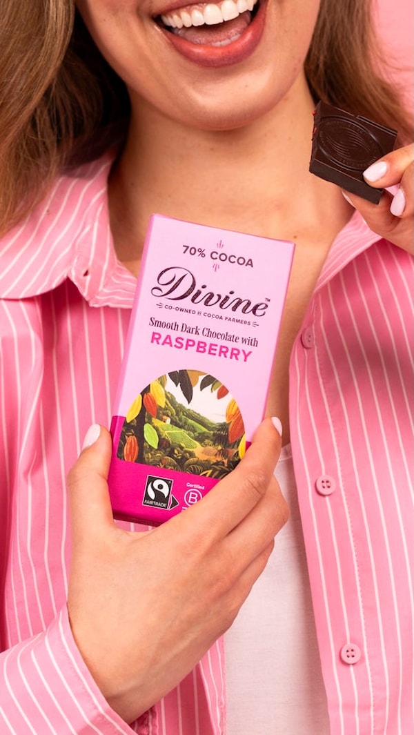 Divine Chocolate 70% Dark Chocolate with Raspberries Reviews