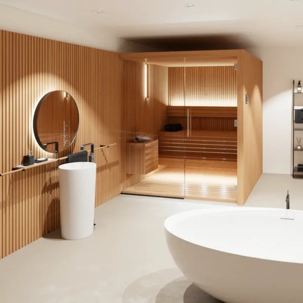 Divine Saunas Libera Glass Indoor Sauna by Auroom Review