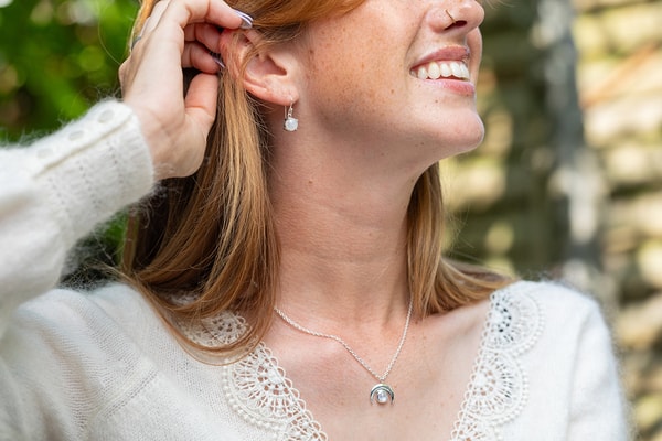 Djuna Jewellery Moonstone Drop Earrings Review