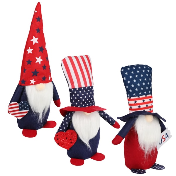 Dollar Tree Patriotic Gnome With Hat Review