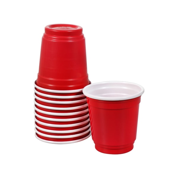 Dollar Tree Mini Red Plastic Solo Cups Review