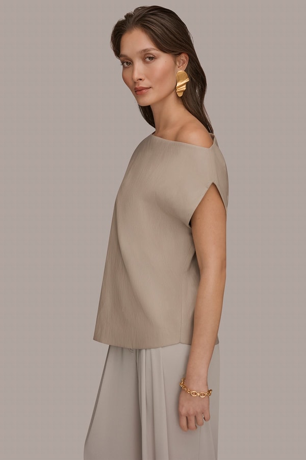 Donna Karan Asymmetric Angle Hem Top Review