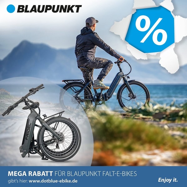 &Uuml;berblick &uuml;ber DOTBLUE eBIKE