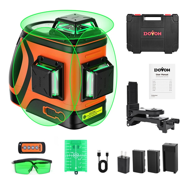 Dovoh Ultra-Bright Laser Level H3-360G Review
