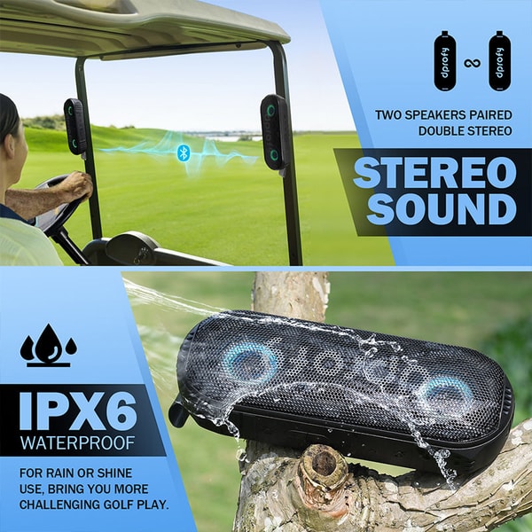 Dprofy Strong Magnetic Bluetooth Speaker For Golf Carts Review