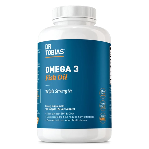 Dr. Tobias Triple Strength Omega 3 Fish Oil Review