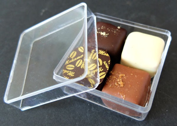 Drag&eacute;es & Chocolats Boite 4 chocolats Avis