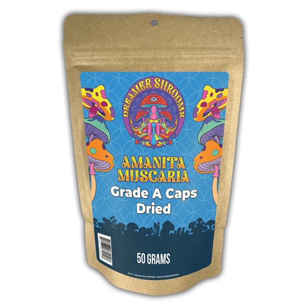 Dreamer Shrooms Amanita Muscaria Caps Dried Review