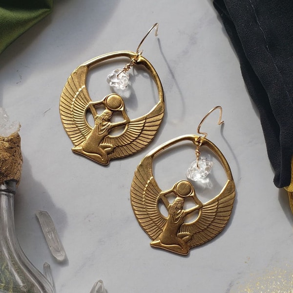 Dreamers of Dreams Isis Goddess Power Earrings Review