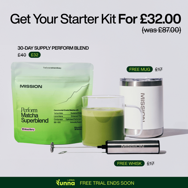 Drink Mission Perform Matcha Superblend Review