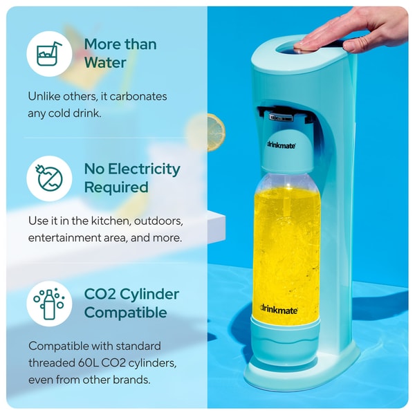 Drinkmate OmniFizz FOUR CYLINDER BUNDLE Review