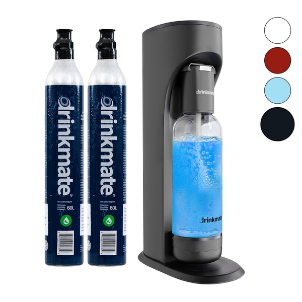 Drinkmate Sparkling Water and Soda Maker, Carbonates ANY Drink, Two Cylinder Bundle Review