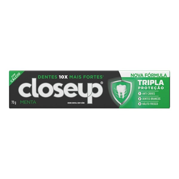 Drogaria Venancio Creme Dental Closeup Triple Menta Avalia&ccedil;&atilde;o