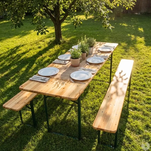 Ducatillon Table Ext&eacute;rieure en Pin Massif Avis