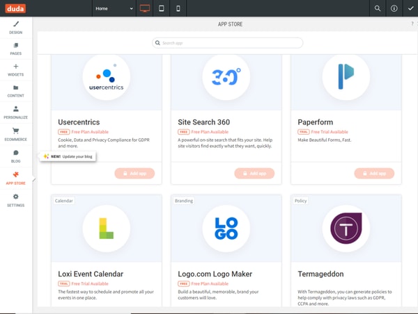 Duda Website Builder Review