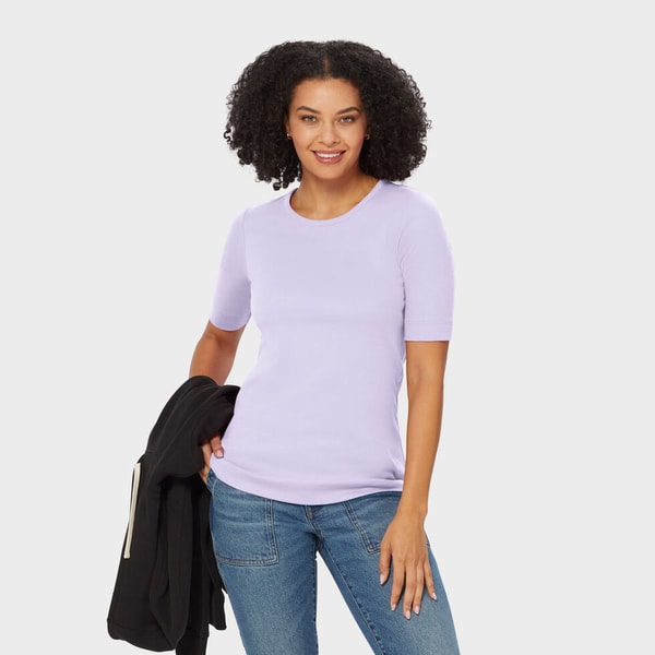 Duluth Trading Company Women's Longtail T Elbow Sleeve Scoopneck Review