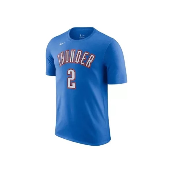 Dunkshop Nike NBA Oklahoma City Thunder Icon Shai Gilgeous T-Shirt Blue &Eacute;rt&eacute;kel&eacute;s